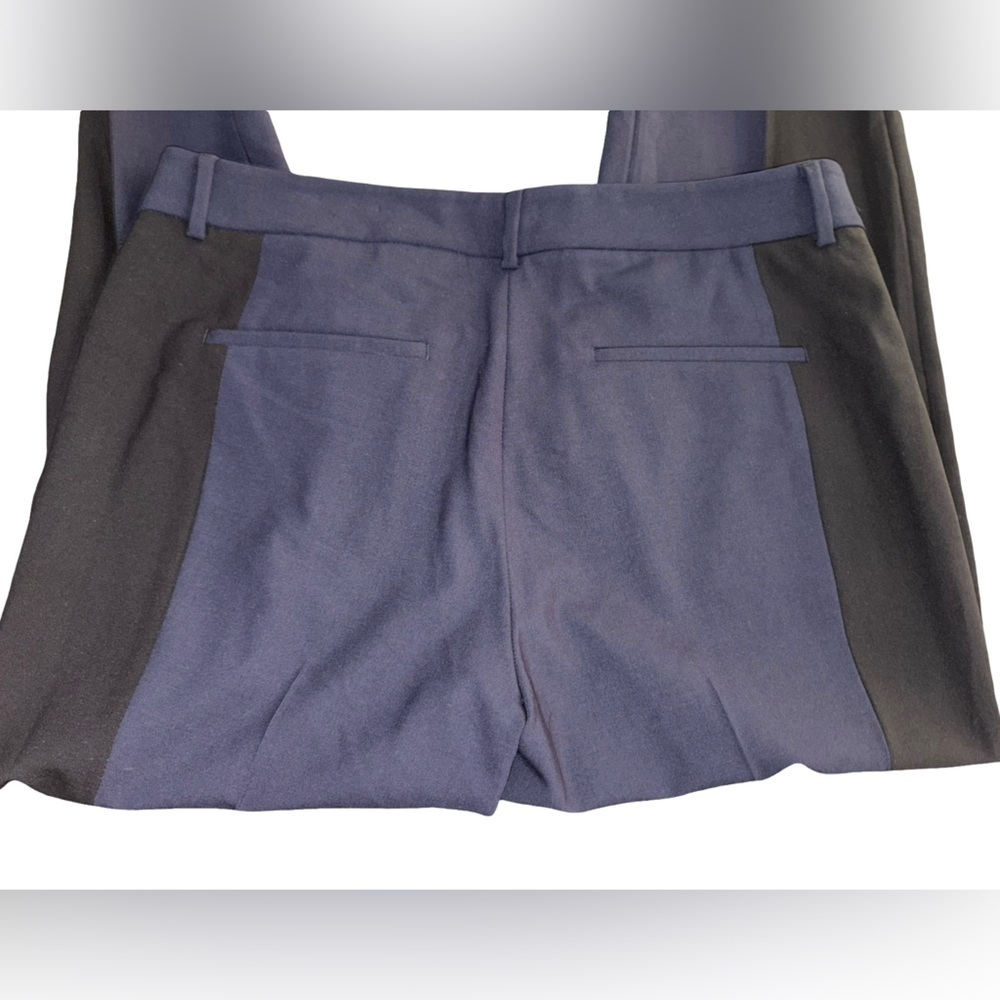 Vince Wool Blend Contrast Panel Slim Ankle Pants Size 8 NWT - Picture 5 of 13